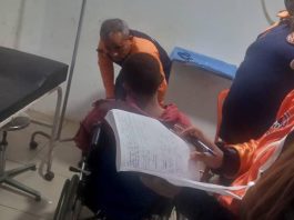 Motorizado chocó con un perro y sufrió serias lesiones en Buchivacoa