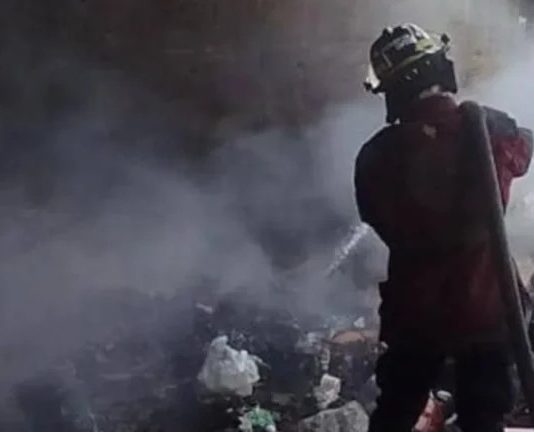 Muere calcinada una persona en vertedero de basura en Caracas