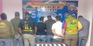 Polifalcón aprehendió a ocho personas por el delito contra la propiedad