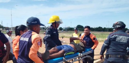 Tres lesionados en accidente de moto este #16DIC en Coro