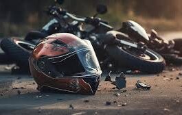 Par de adolescentes cayeron de una moto en marcha