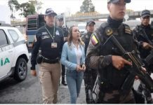 Trasladan a “La Bebecita del Crimen” de Bogotá a Perú