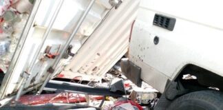 Camión quedó sin frenos y dejó tres muertos