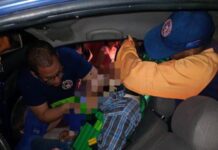 Choque de vehículos dejó un lesionado en Caja de Agua