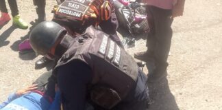 Colisión en la Jacinto Lara dejó dos lesionados