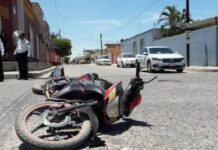 Colisión de motos deja dos lesionados en Puerto Cumarebo