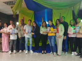 Condecorados atletas en Los Taques