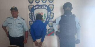Hombre entra a su décimo quinto registro policial en Coro