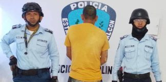 Polifalcón aprehendió a hombre por violencia de género