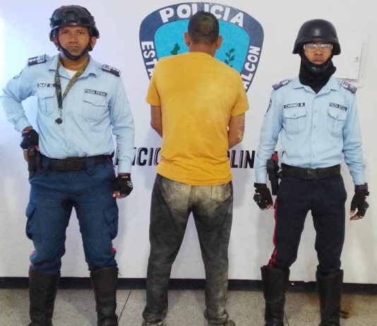 Polifalcón aprehendió a hombre por violencia de género