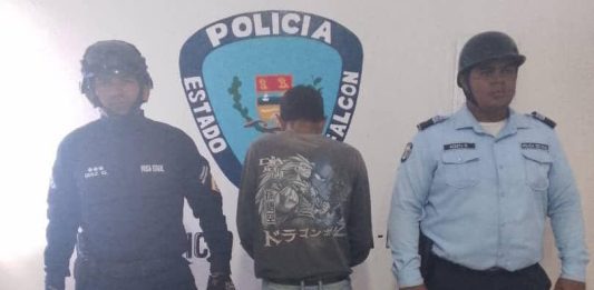 Polifalcón detuvo a hombre por violencia de género en La Vela