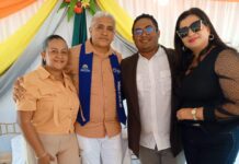 Oscar García: en el municipio se rindieron honores a los maestros