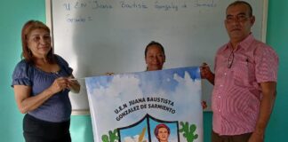 Escuela de San Pedro ahora lleva el epónimo de Juana Bautista González de Sarmiento
