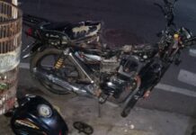 Colisión entre moto y vehículo dejó un lesionado en la avenida Jacinto Lara