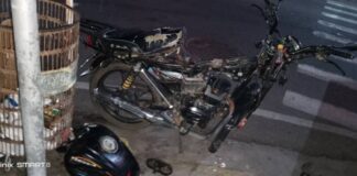 Colisión entre moto y vehículo dejó un lesionado en la avenida Jacinto Lara