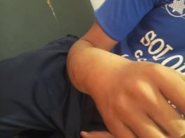 Fue a golpear un cheveve y lo mordió un cascabel en Bariro