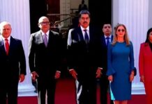 Maduro llega a la Asamblea Nacional para juramentarse como jefe de Estado