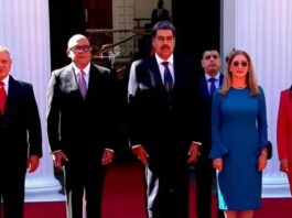 Maduro llega a la Asamblea Nacional para juramentarse como jefe de Estado