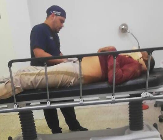 Motorizado ebrio deslizó en la perimetral de Los Taques