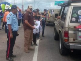 Polifalcón instaló Punto de Control en Guanadito Norte