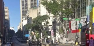 Reportan tránsito restringido en Caracas este 10 de enero