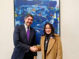 Stella Lugo entrega cartas credenciales ante México