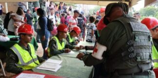 Venezuela atiende a más de 800 colombianos desplazados