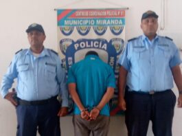 Agredió a la madre y luego intentó «guindarse» en Coro