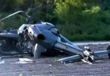 Cae helicóptero en Calabozo