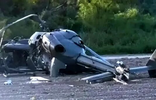 Cae helicóptero en Calabozo