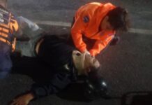 Este accidente ocurrió en la intercomunal Alí Primera la noche del domingo #16Feb