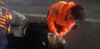 Este accidente ocurrió en la intercomunal Alí Primera la noche del domingo #16Feb