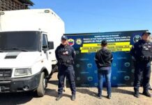 Detenido por atropellar con un camión a un perro