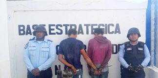 Dos capturados por hurto y resistencia en Judibana