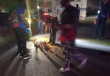 Colisión entre vehículos dejó dos lesionados la noche del martes