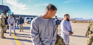 Estados Unidos envió los primeros migrantes a Guantánamo