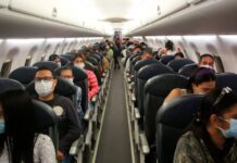 Llegaron 242 repatriados provenientes de Estados Unidos