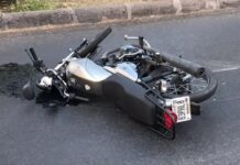 Motorizado sufre serias lesiones durante colisión en Coro