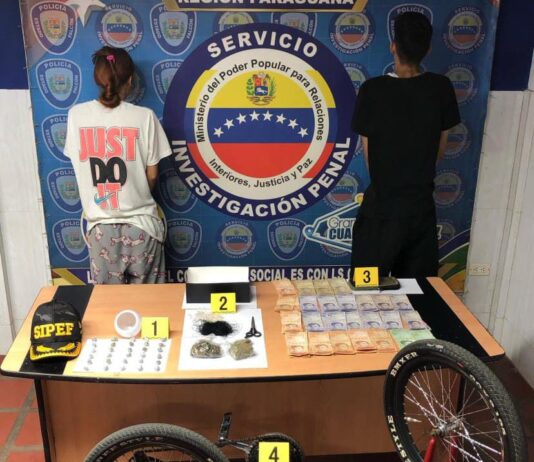 Detienen a pareja con droga en Antiguo Aeropuerto