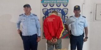 Agredió con golpes de puños a una mujer en Curazaito