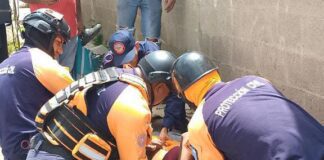 Caletero cayó de la plataforma de un camión y esto le sucedió