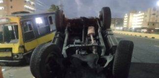 Choque de vehículos en Tucacas dejó un lesionado