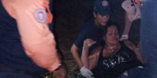 Comerciante resultó lesionada en vuelco