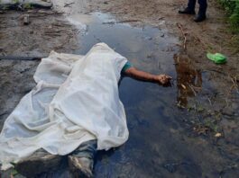 Cortaba maleza y tocó un tendido eléctrico que le quitó la vida