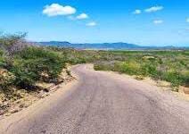 Esto le sucedió a un motorizado en la Sierra