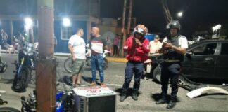 Esto le ocurrió a un delivery en Caja de Agua la noche de hoy domingo