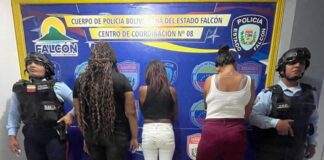 Polifalcón detiene a tres mujeres por riña colectiva