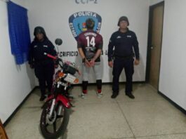 Hombre violento fue detenido por Polifalcón en La Vela
