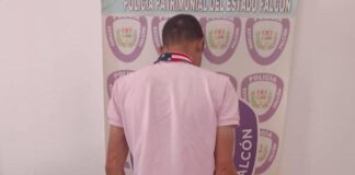 Polifalcón aprehendió a hombre por Violencia de género
