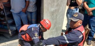Dos lesionados durante accidente al mediodía de hoy lunes